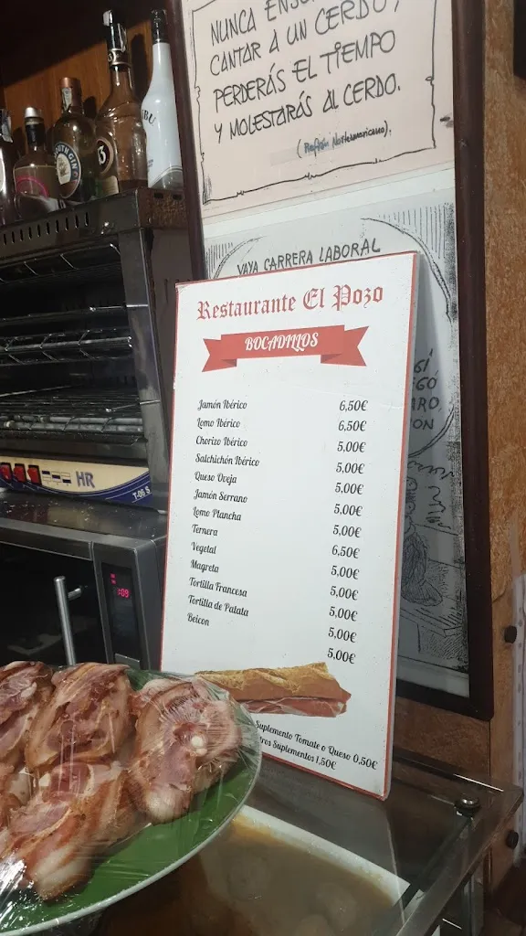 Menu_Hostal Restaurante El Pozo_Calzada de Valdunciel_immagine_2