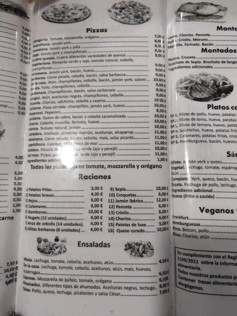 Menu_Bar restaurante El Tablón Salamanca_Carbajosa de la Sagrada_image_1