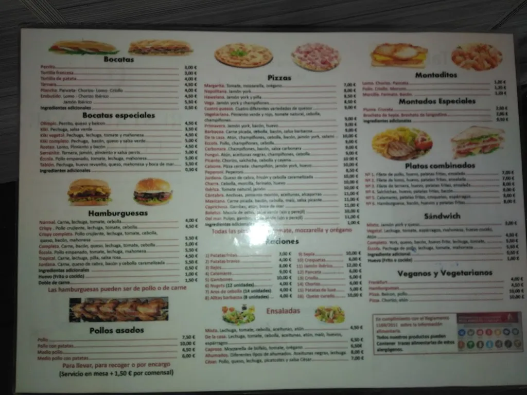 Menu_Bar restaurante El Tablón Salamanca_Carbajosa de la Sagrada_image_2