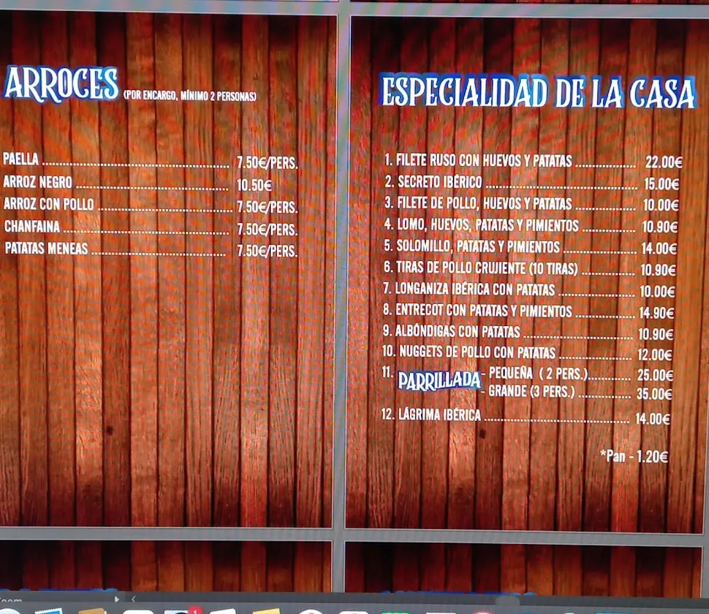 Menu_Cervecería Larry’s_Carbajosa de la Sagrada_image_4