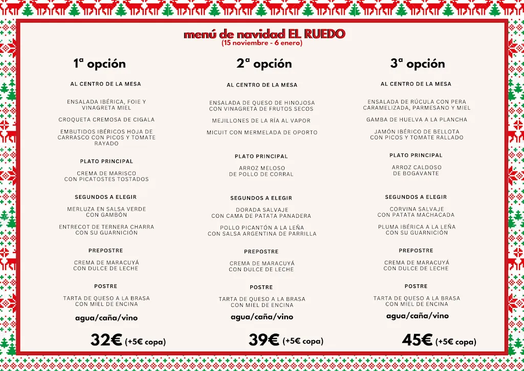 Menü_Restaurante El Ruedo_Candelario_Bild_4