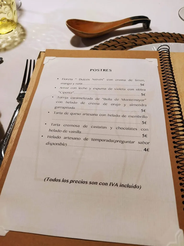 Menu_Restaurante  Castillo de Montemayor del Río-Salamanca_Colmenar de Montemayor_immagine_4