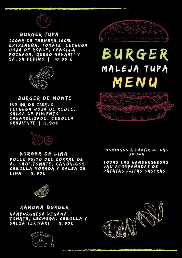 Menu_Maleja Tupa_Colmenar de Montemayor_image_1