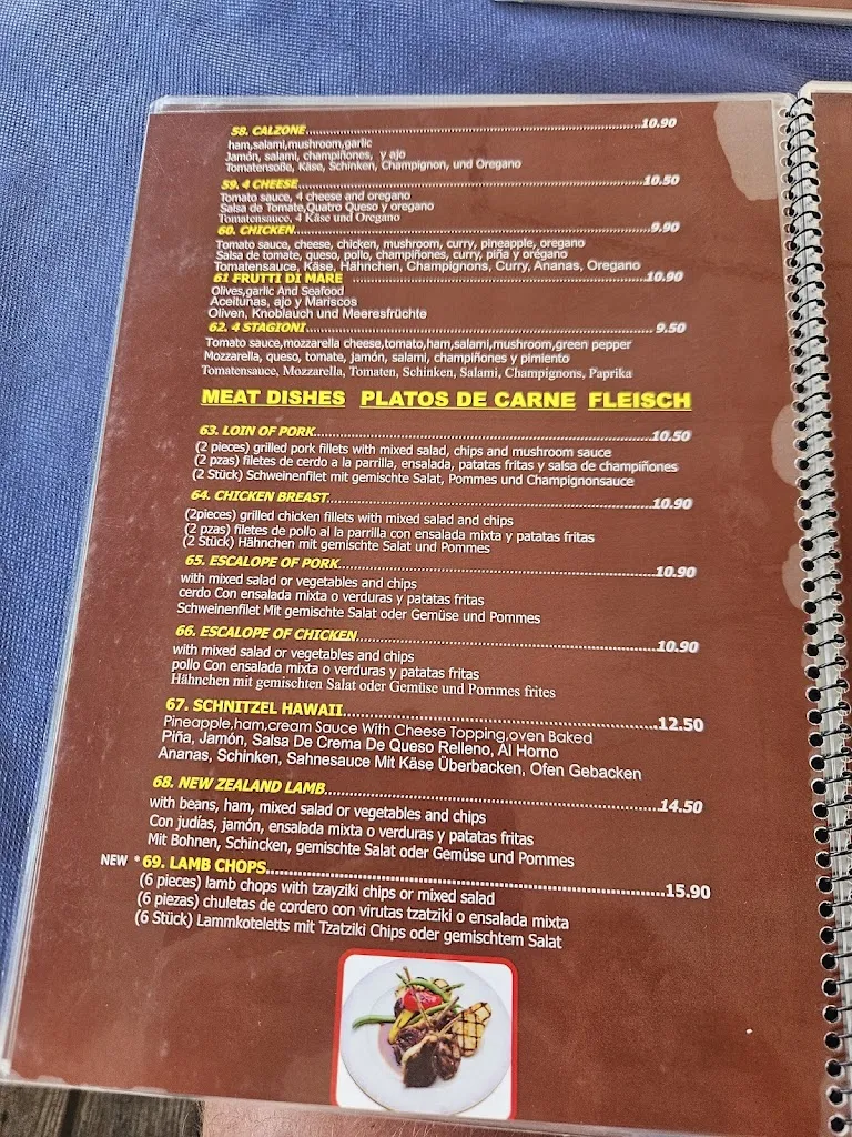 Menu_Bombay Dreams International Restaurant_Torrevieja_image_2