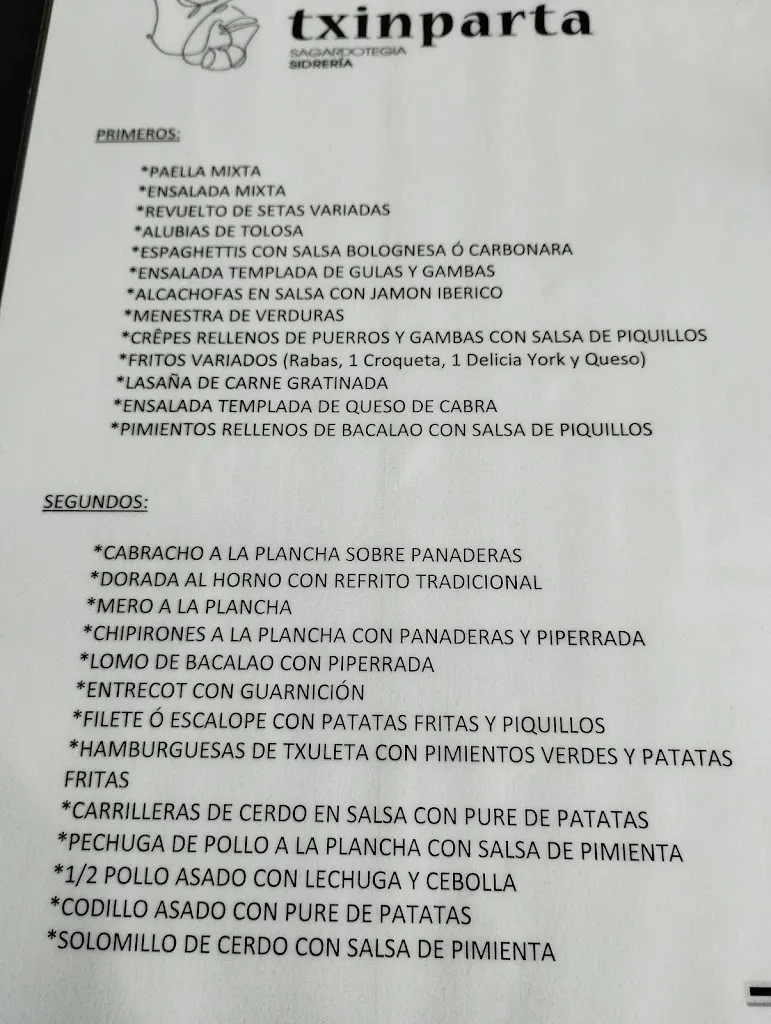Menu_Txinparta Basque Cider House_Cordovilla_immagine_2