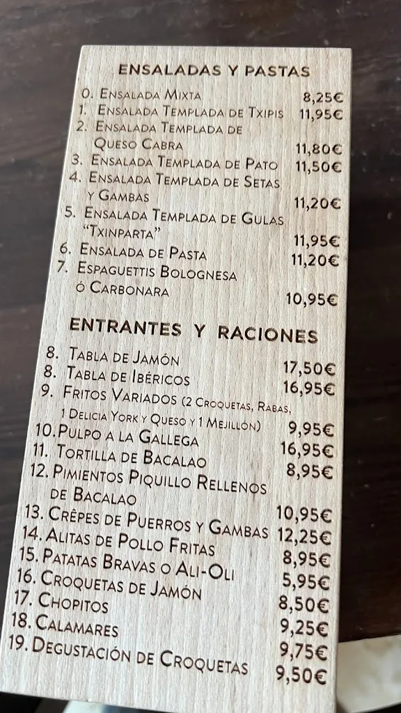 Menu_Txinparta Basque Cider House_Cordovilla_immagine_3