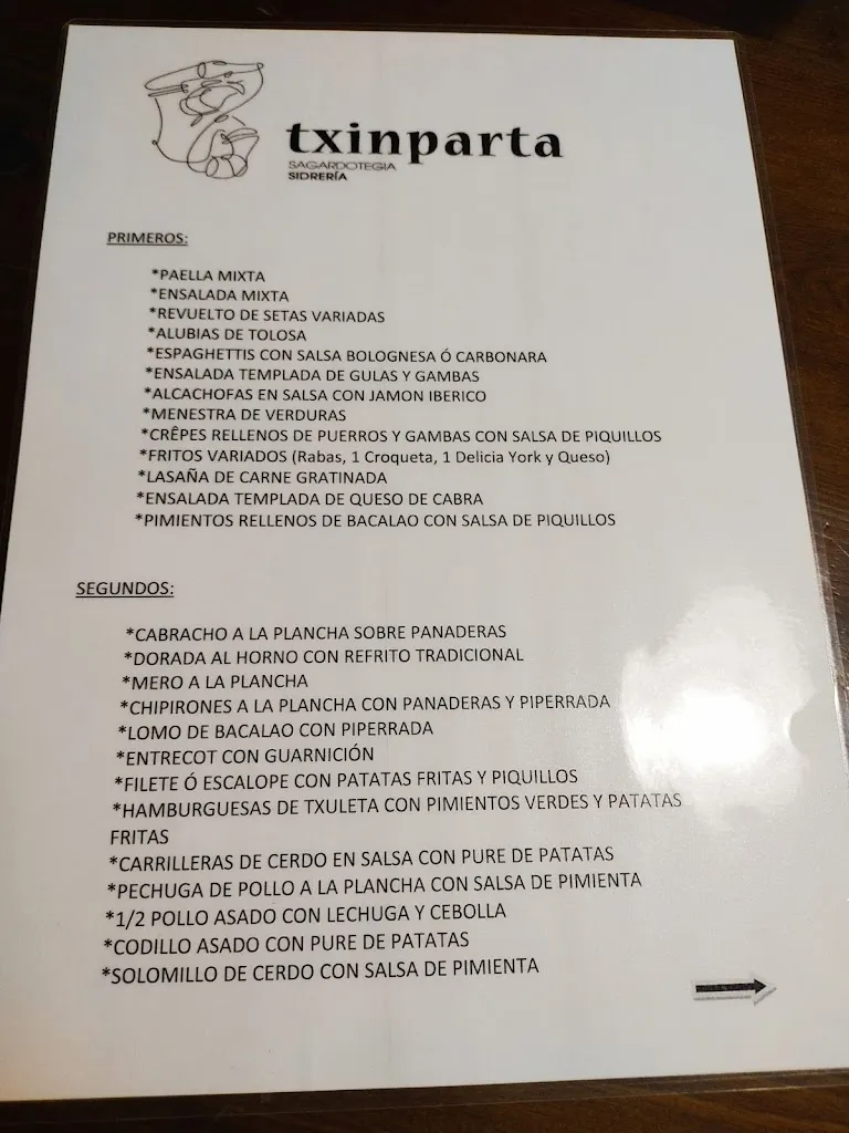 Menu_Txinparta Basque Cider House_Cordovilla_immagine_4