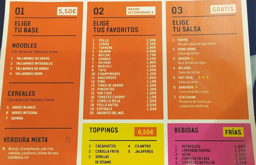 Menu_Wok to Walk La Morea_Cordovilla_image_1