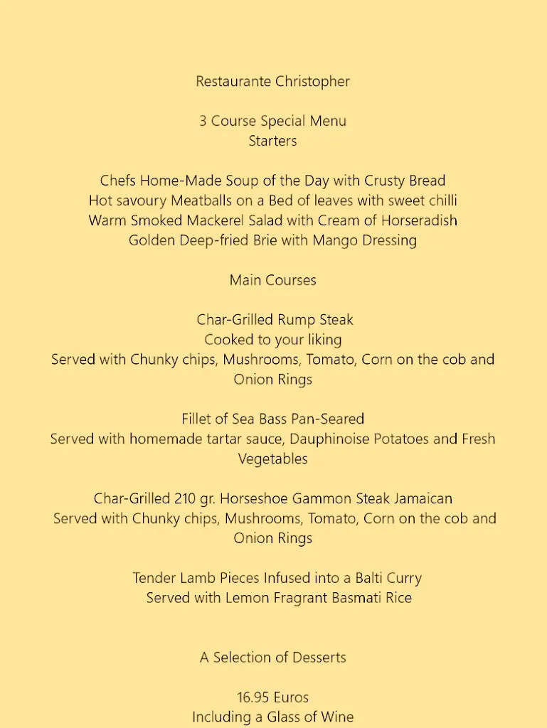 Menu_Restaurante Christopher_Torrevieja_immagine_4