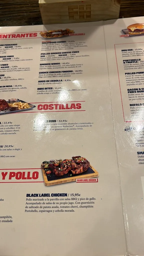 Menu_Foster's Hollywood_Cordovilla_image_1