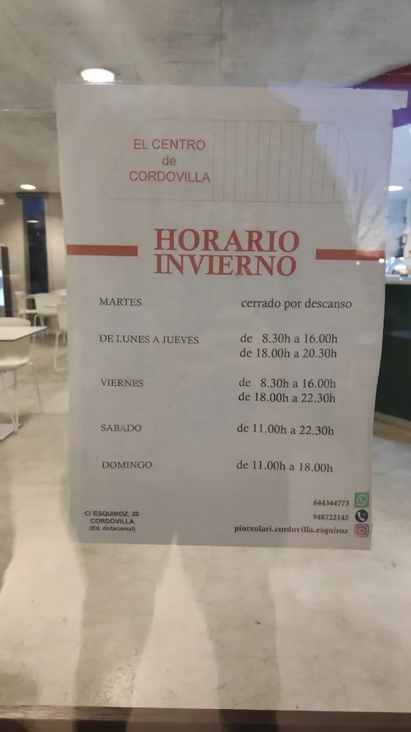 Menu_Bar Centro Dotacional_Cordovilla_image_2