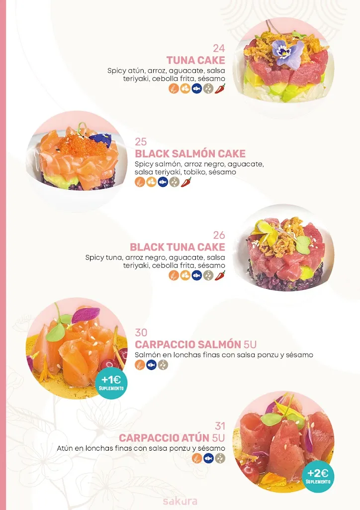 Menu_Sakura Pamplona_Cordovilla_image_3
