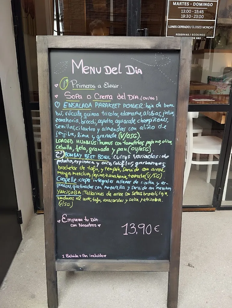 Menu_Beet Vegetariano_Torrevieja_image_2