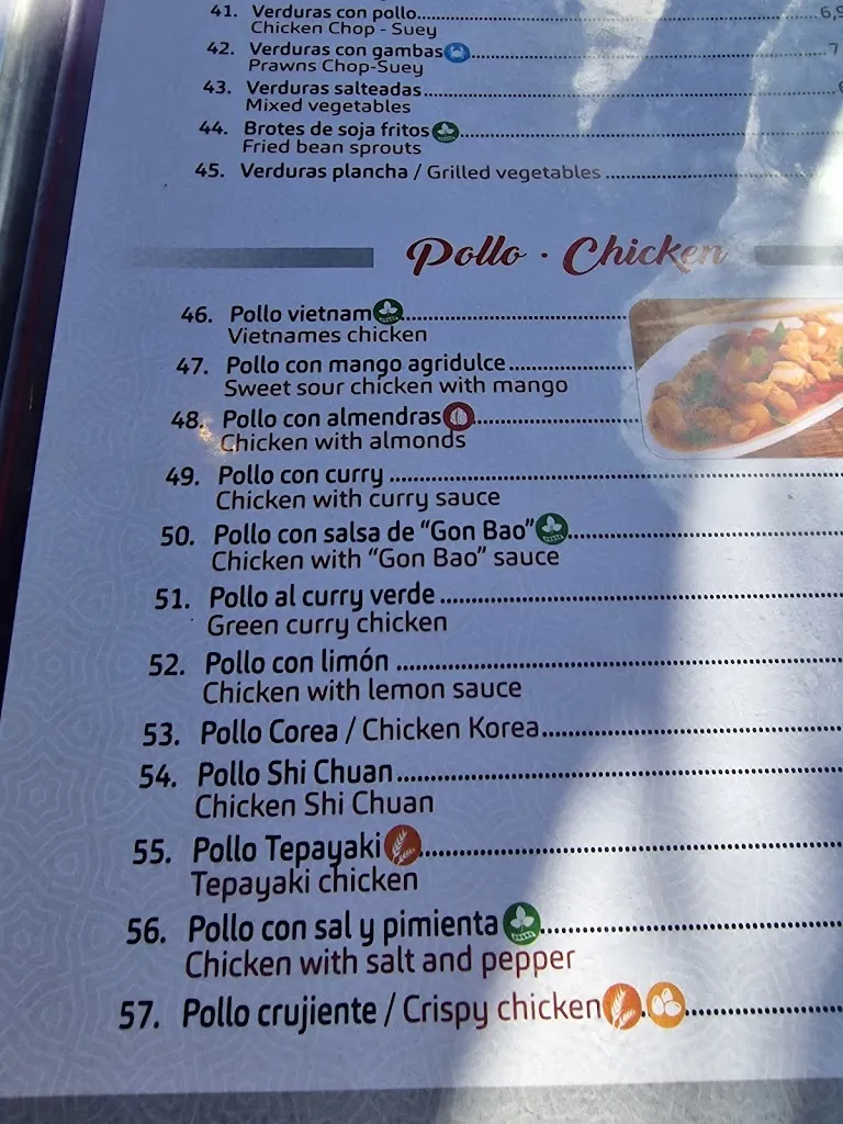 Menü_Restaurante Gran China_Torrevieja_Bild_2