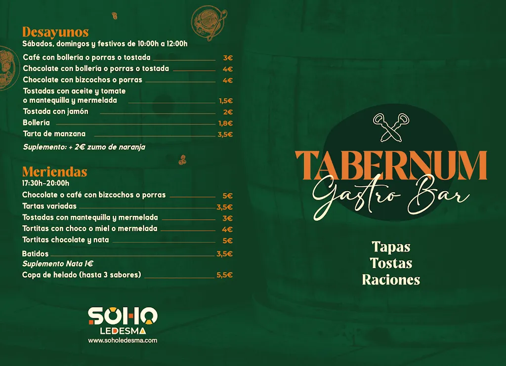 Menu_Soho Ledesma_Doñinos de Ledesma_image_2