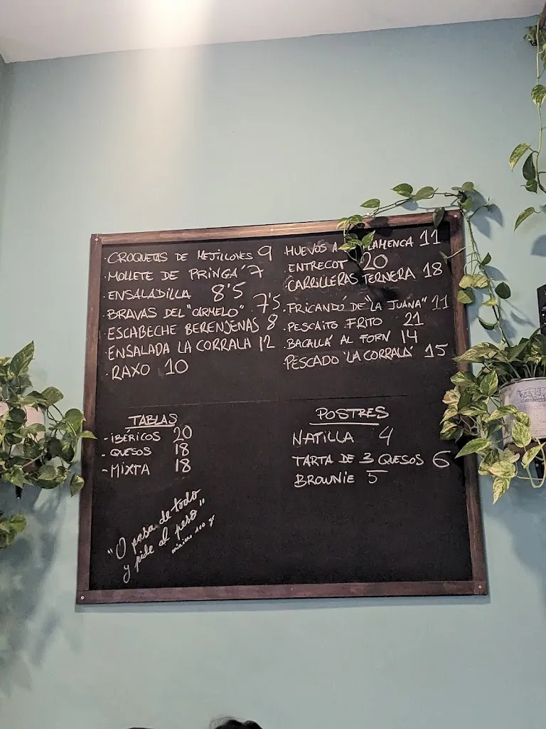 Menu_Bar-taberna La Corrala_Encina La_image_1