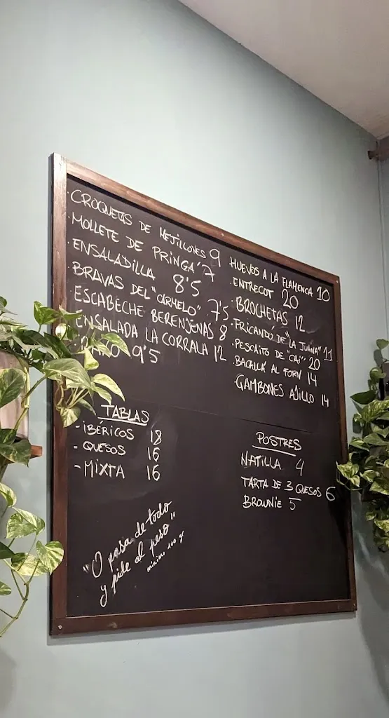 Menu_Bar-taberna La Corrala_Encina La_image_2