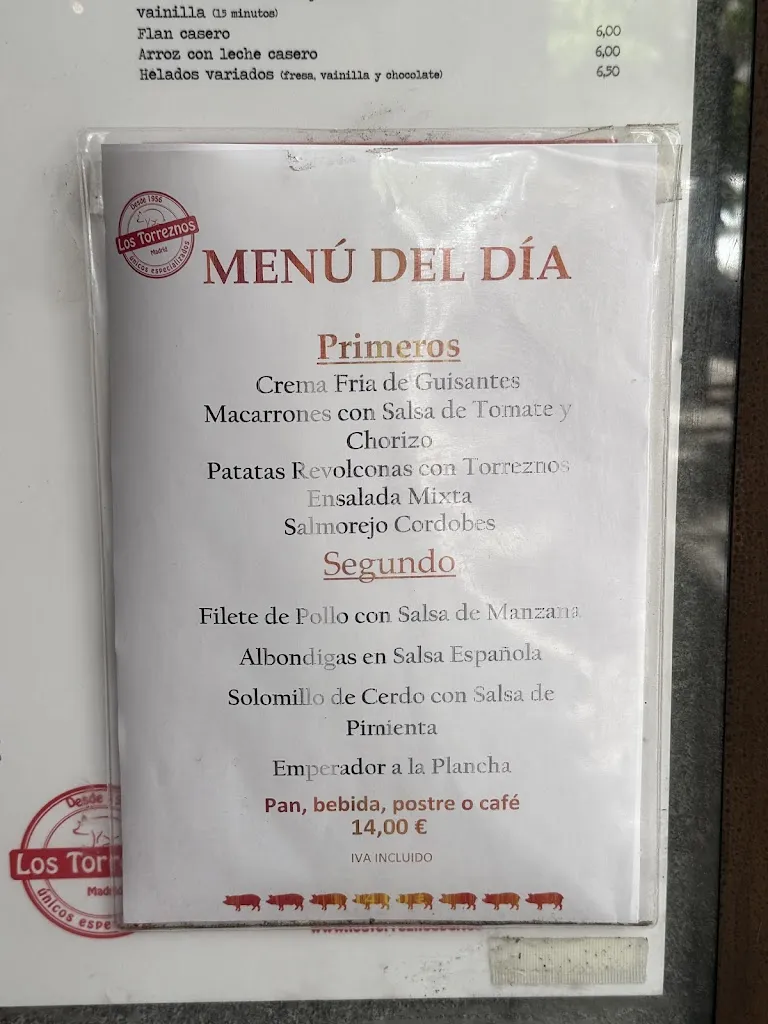Menu_Los Torreznos_Encina La_image_2