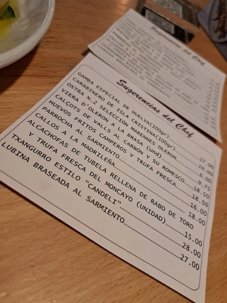 Menu_Candeli Restaurante_Encina La_image_2