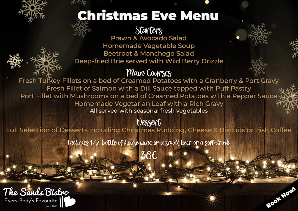 Menu_The Sands Bistro_Torrevieja_immagine_3