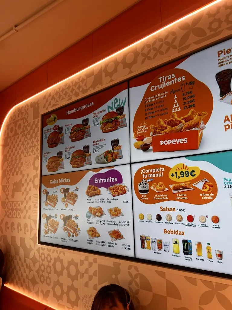 Menu_Popeyes Famous Louisiana Chicken_Fuente de San Esteban La_image_2