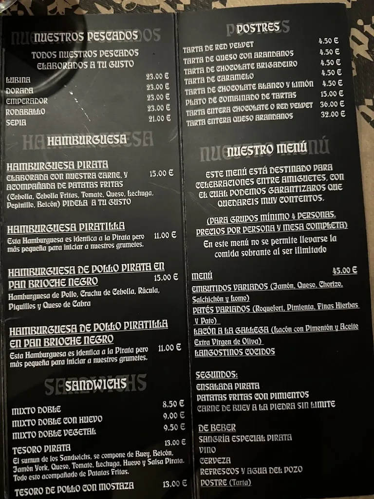 Menu_Pirata's_Fuente de San Esteban La_image_1