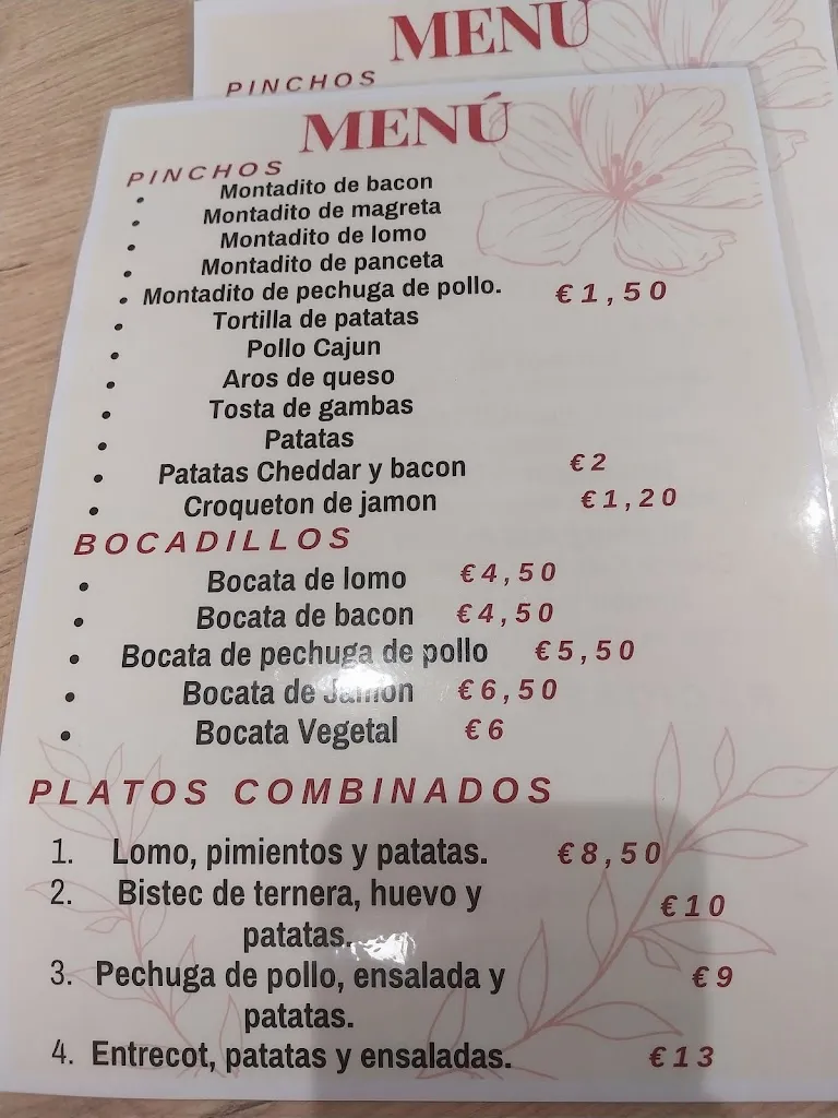 Menu_BAR LA PLAZA_Galinduste_image_2
