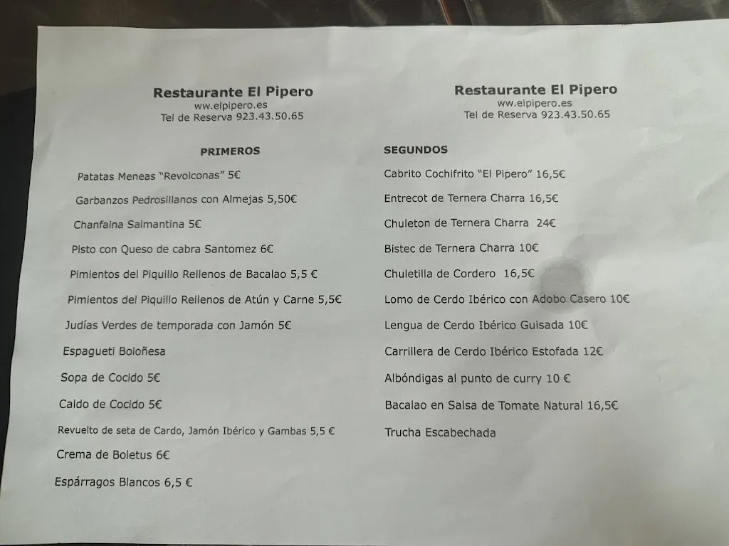Menu_Restaurante El Pipero_Garcibuey_image_1
