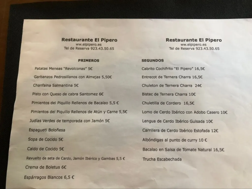 Menu_Restaurante El Pipero_Garcibuey_image_2
