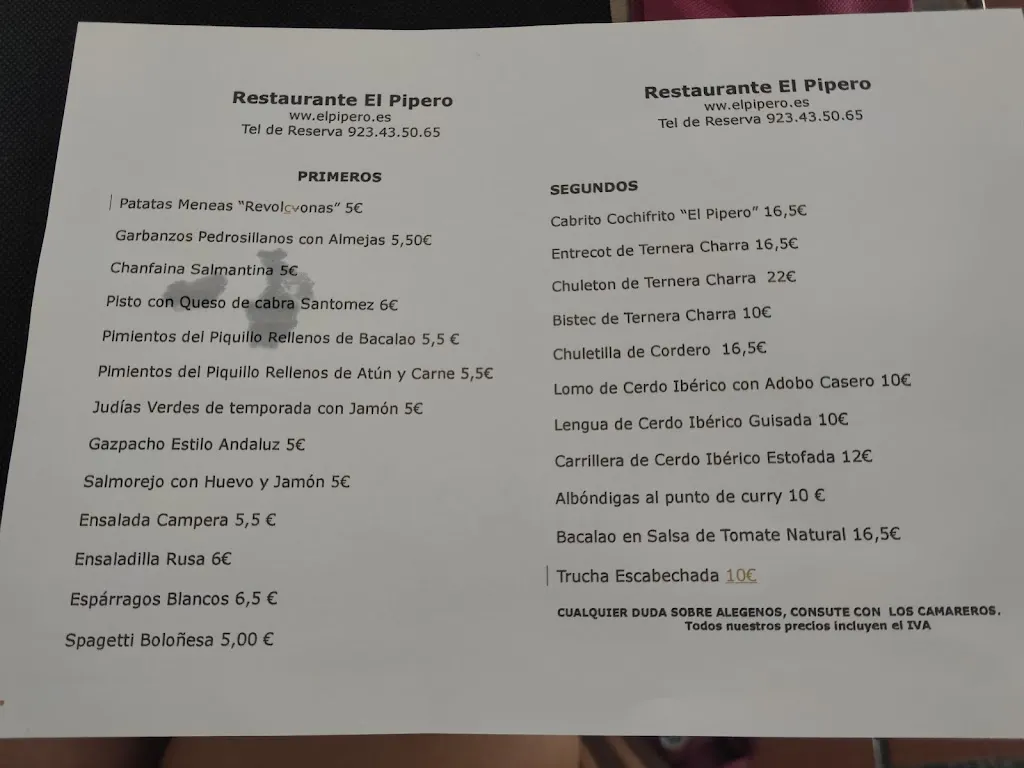 Menu_Restaurante El Pipero_Garcibuey_image_4
