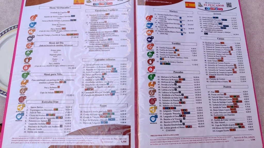 Menu_Restaurante El Pescador_Torrevieja_image_4