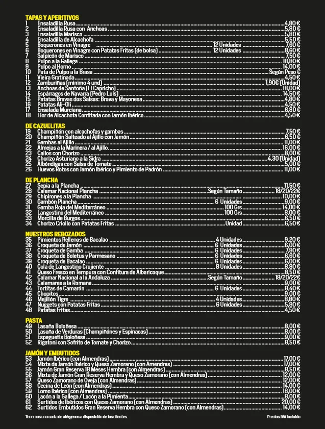 Menu_Restaurante Tasca Nueva Bahía_Torrevieja_image_3