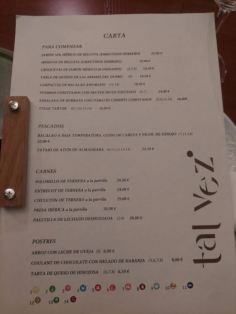 Menu_Restaurante Tal Vez_Hinojosa de Duero_image_2