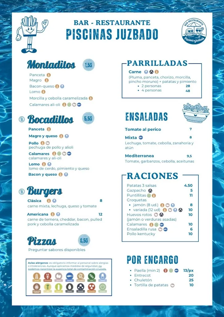 Menu_Bar Restaurante Piscinas de Juzbado_Juzbado_image_1