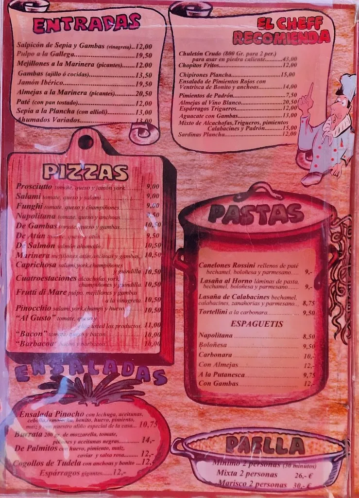Menu_Restaurante Pinocchio_Lagunilla_image_1
