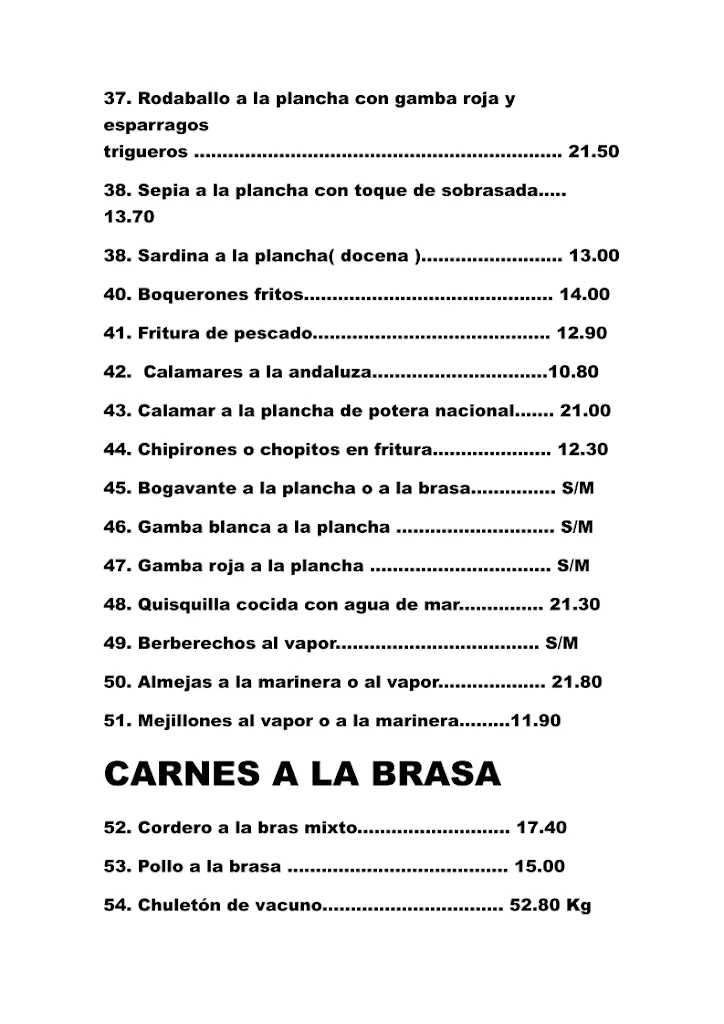 Menu_Mesón El Huertano_Torrevieja_image_1