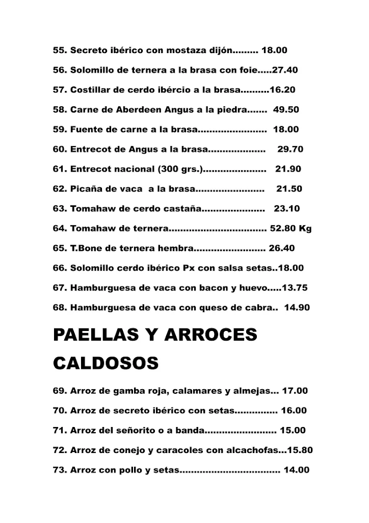 Menu_Mesón El Huertano_Torrevieja_image_2