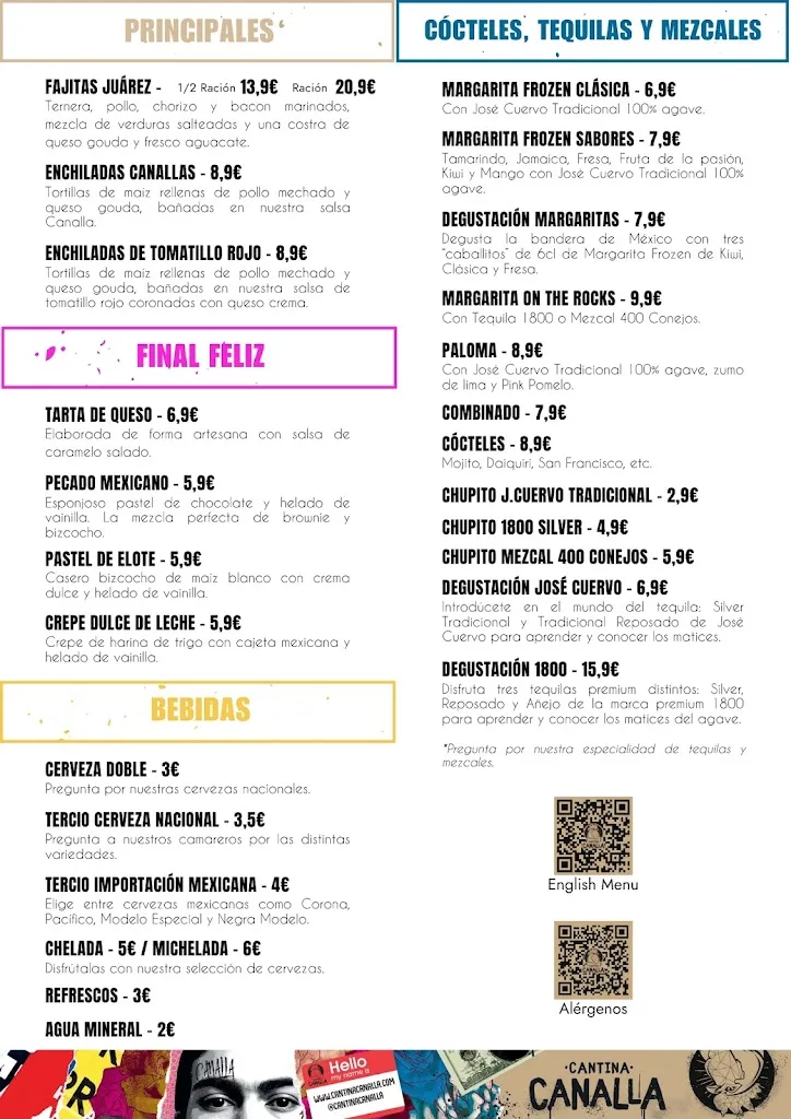 Menu_Cantina Canalla Antracita - Restaurante Mexicano_Maya La_image_1