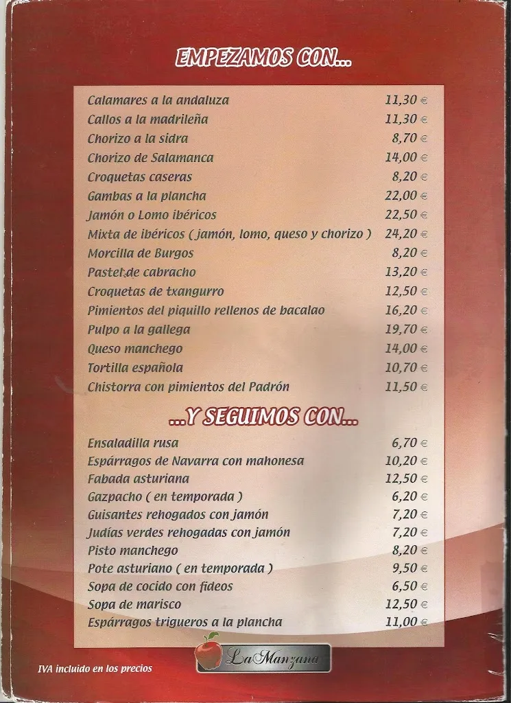 Menu_La Manzana Restaurante_Manzano El_image_3