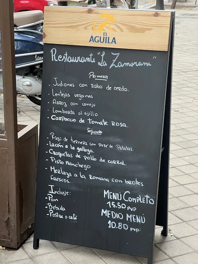 Menu_Restaurante La Zamorana Madrid_Manzano El_image_2