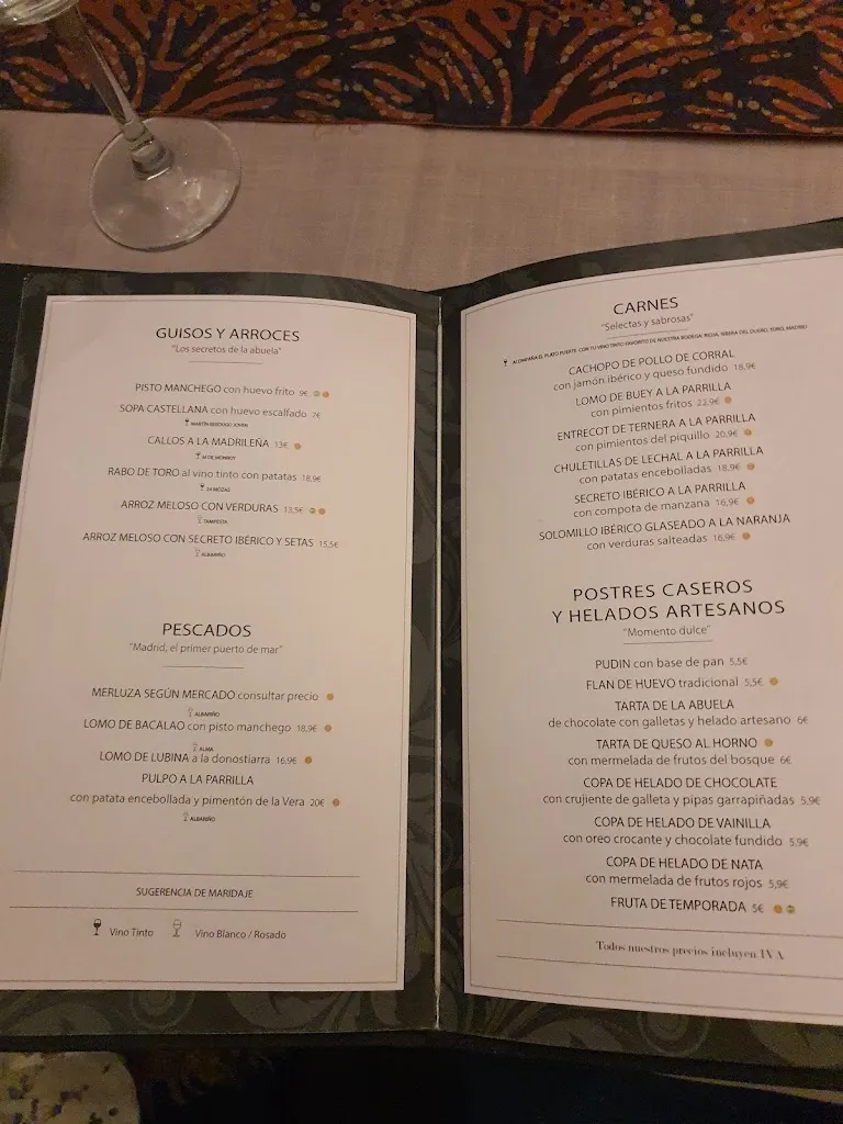 Menu_Restaurante La Zamorana Madrid_Manzano El_image_4