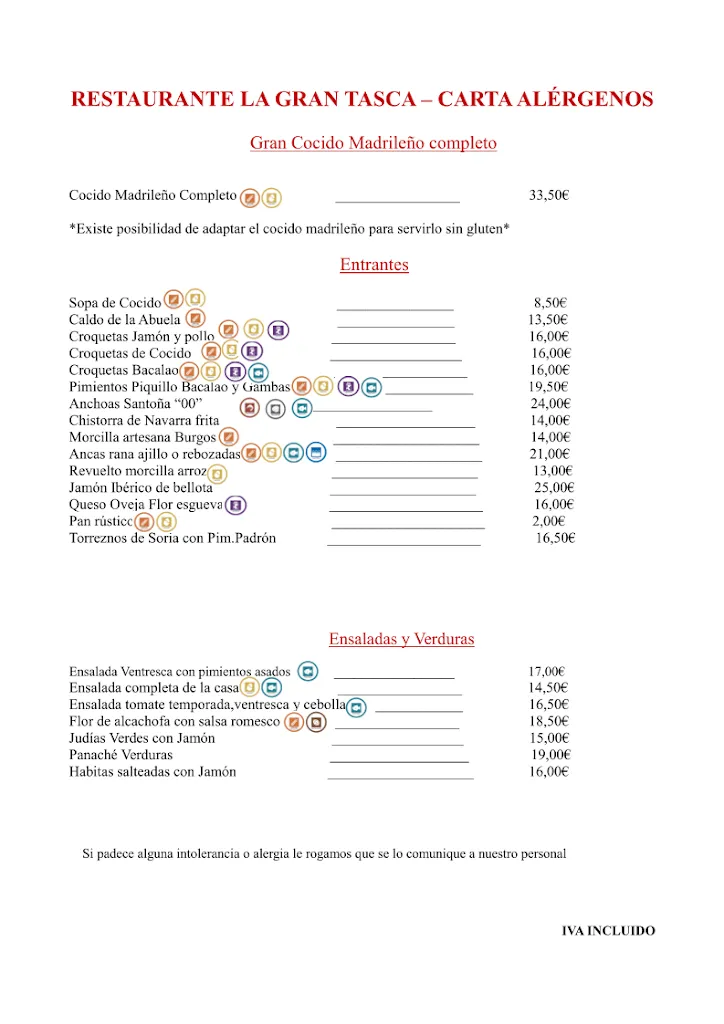 Menu_La Gran Tasca_Manzano El_image_1