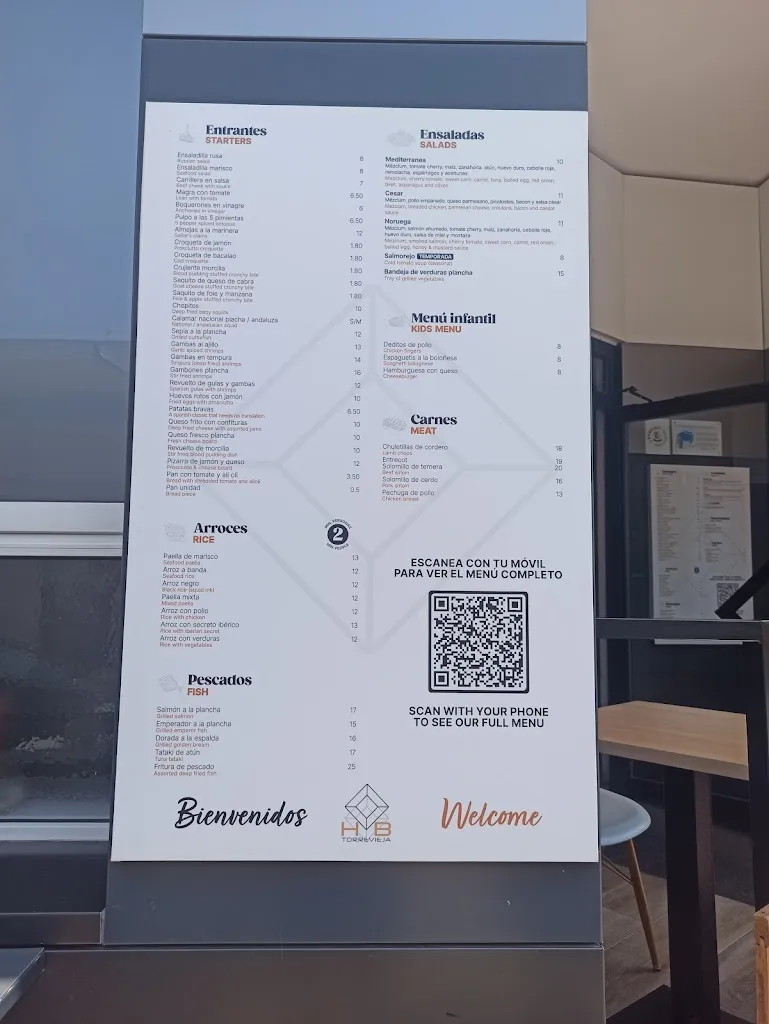 Menu_Restaurante HB Torrevieja_Torrevieja_image_1
