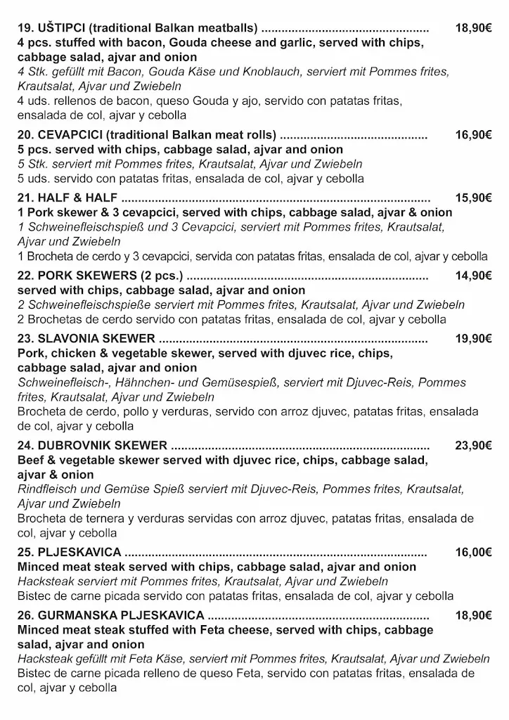 Menu_Restaurant Dubrovnik_Torrevieja_image_2