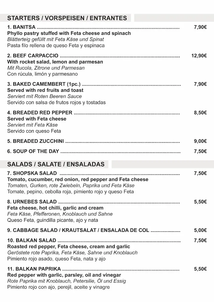 Menu_Restaurant Dubrovnik_Torrevieja_image_3