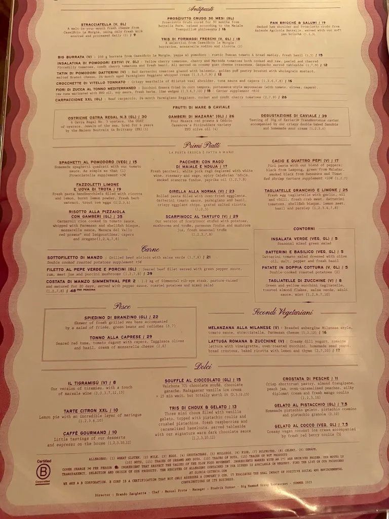 Menu_Gloria Osteria Milano_Milano El_image_1