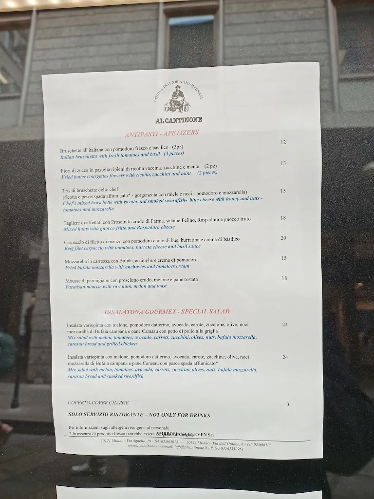 Menü_Al Cantinone_Milano El_Bild_3