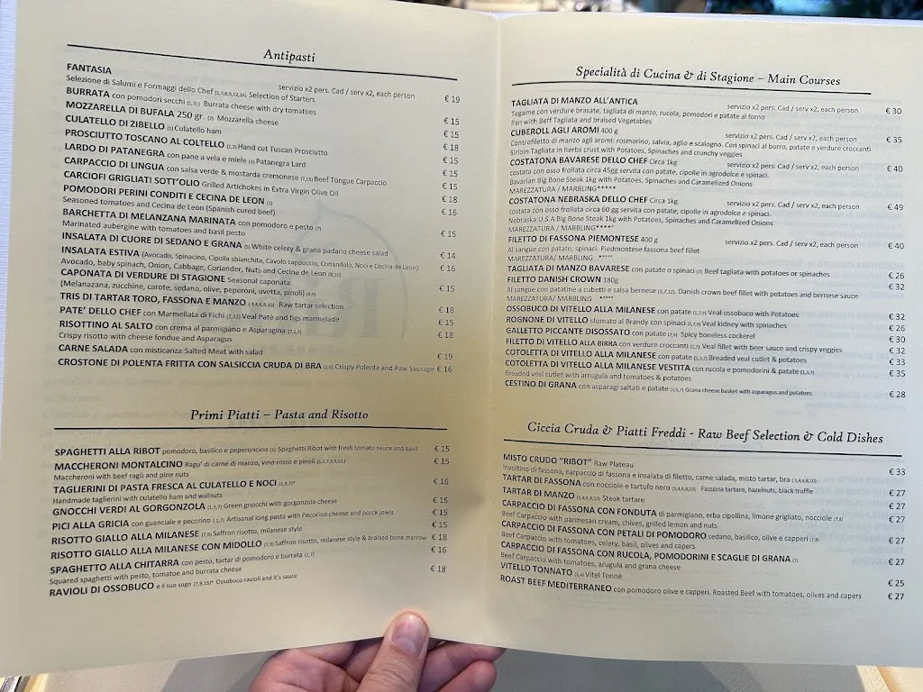 Menu_Ribot Restaurant_Milano El_immagine_3