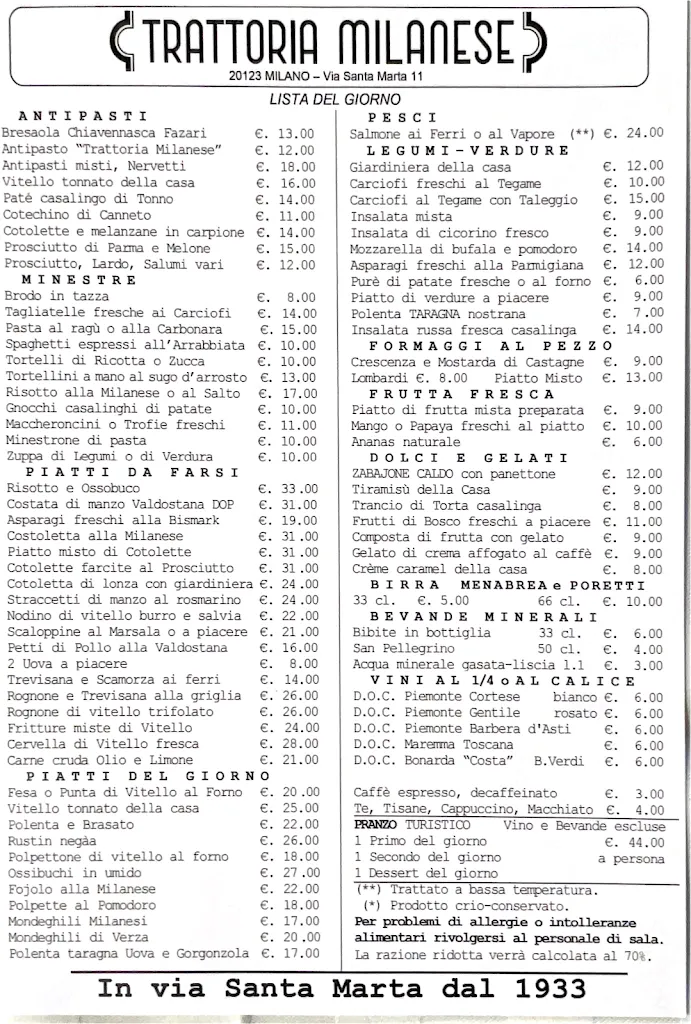 Menu_Trattoria Milanese_Milano El_immagine_1