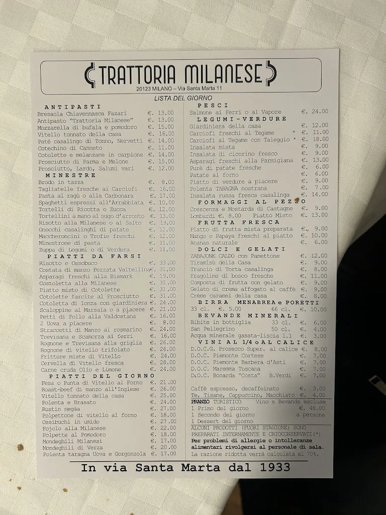 Menu_Trattoria Milanese_Milano El_immagine_2